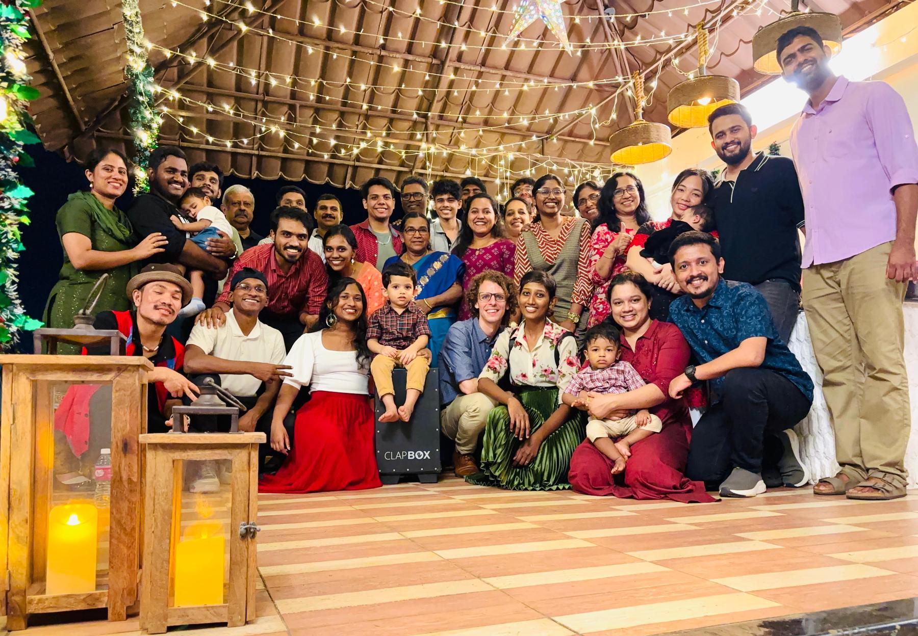 Celebrating Christmas as one family